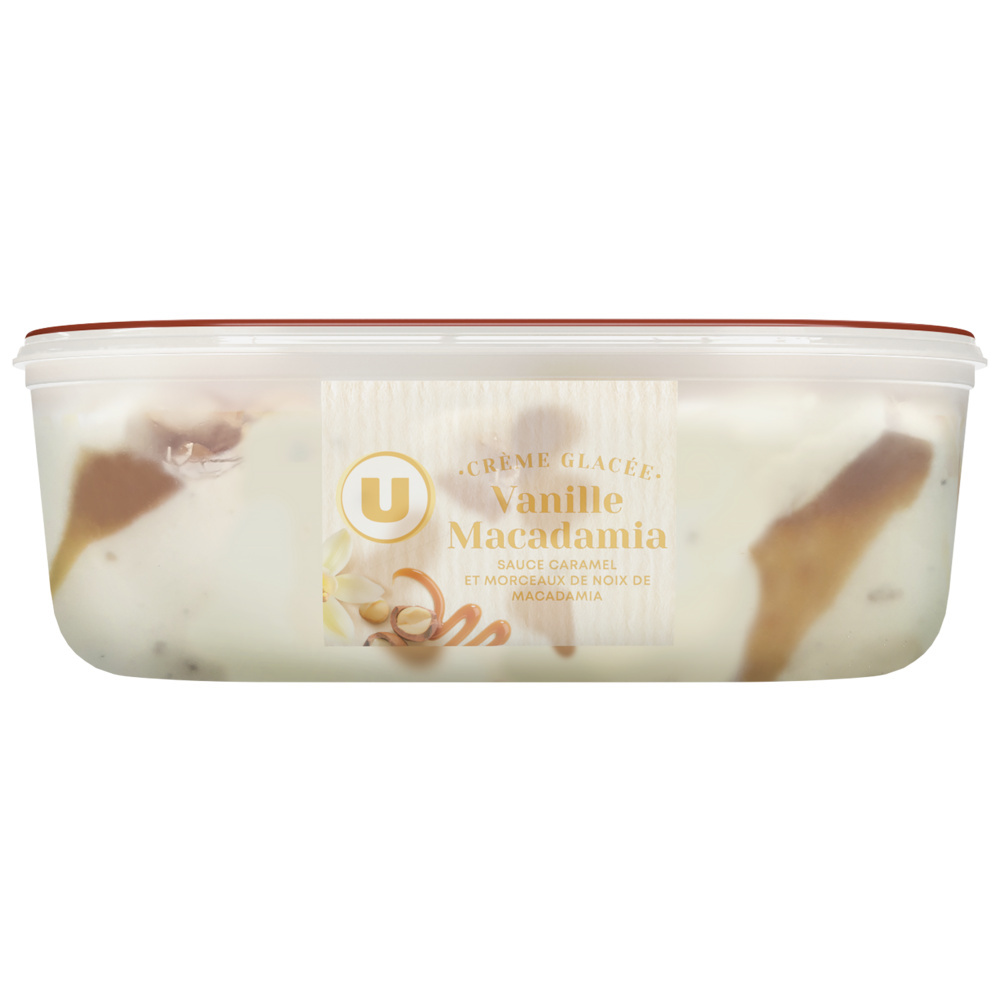 Glace vanille macadamia U