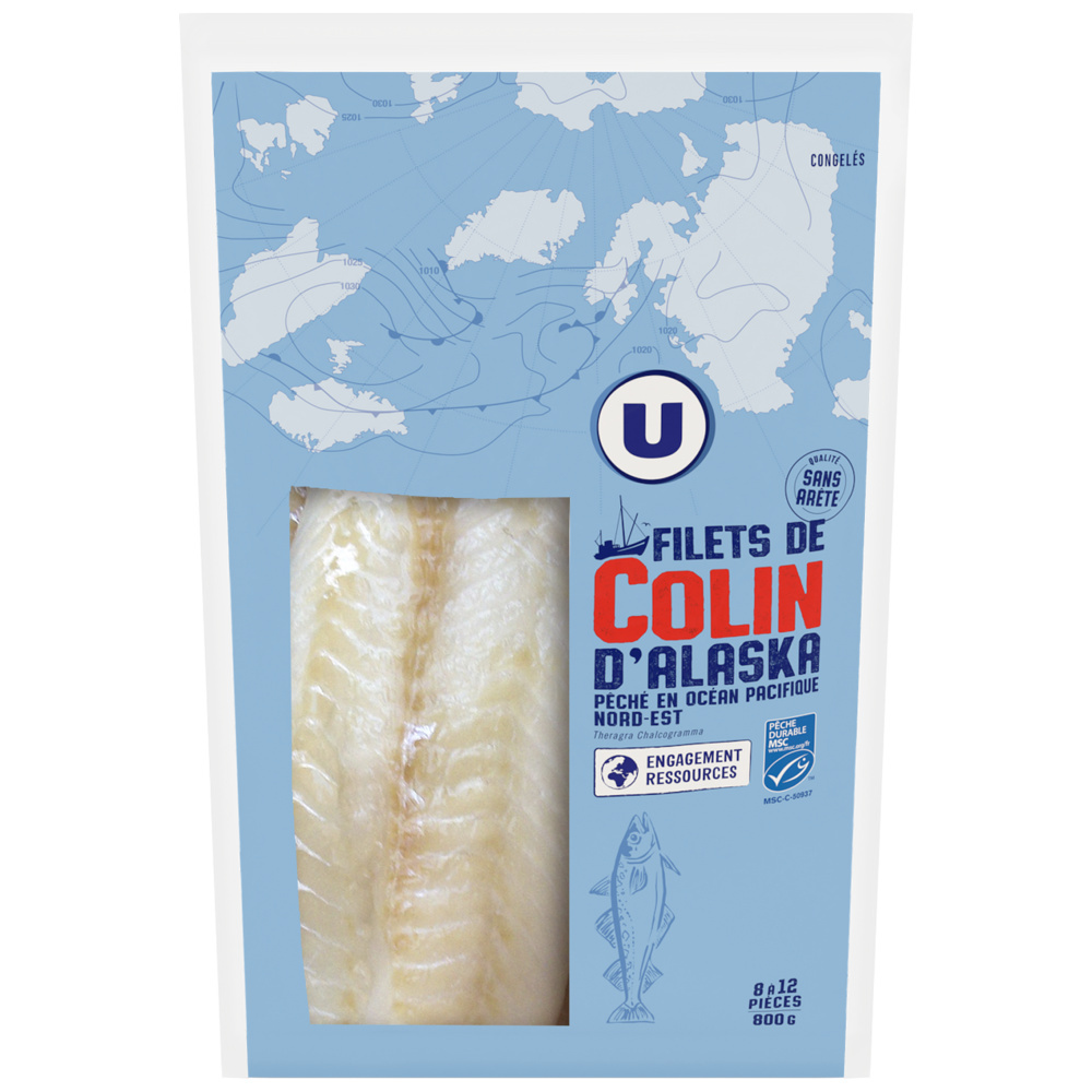 Filet de colin d'Alaska U