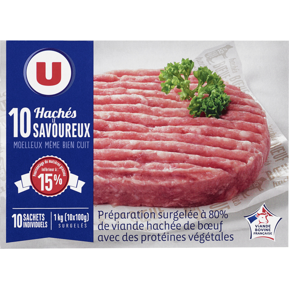Tasty minced steaks U
