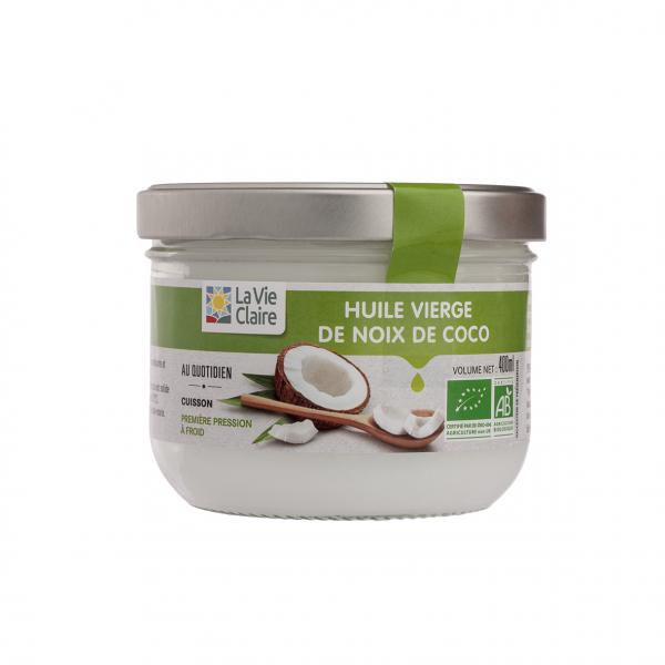 Huile de coco vierge 400ml lvc //ppbio\