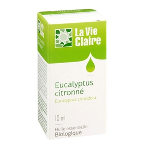 Lemon eucalyptus essential oil 10ml - La Vie Claire