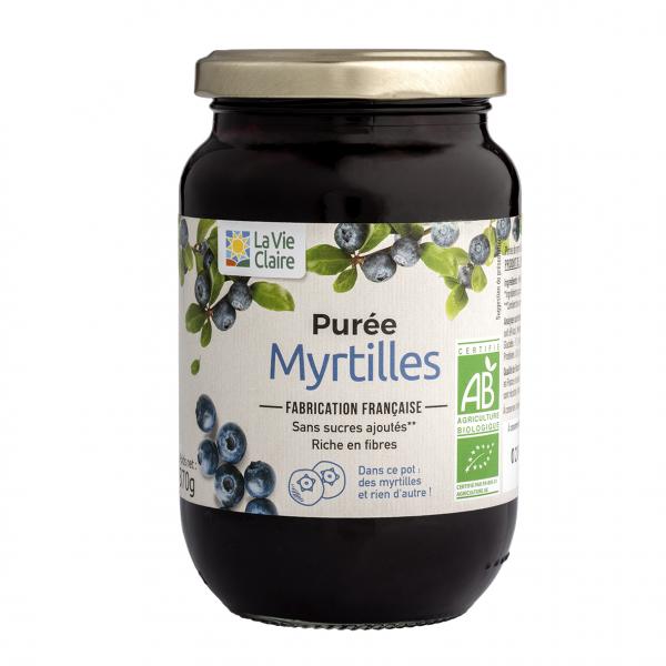 Puree myrtilles 370g