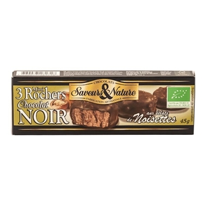 Mini Rochers Praline Noissette Enrob Choc Noir