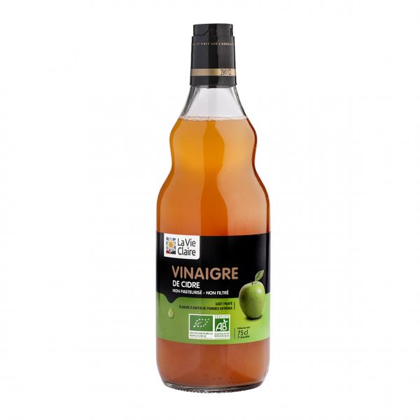 Vinaigre cidre non pasteurise 750ml //ppbio//