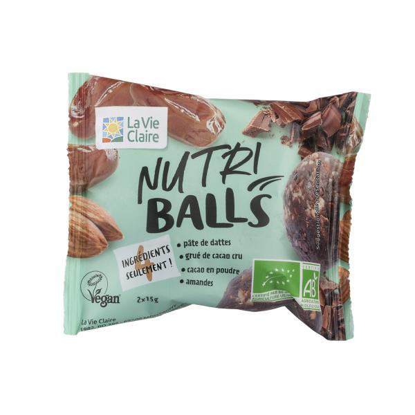 Nutri balls amande cacao 2x15g