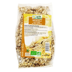 Muesli fruits et graines 500g lvc