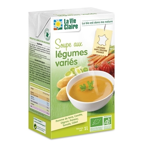 Soupe de legumes varies tetra 1l