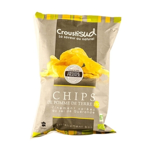Organic potato chips 100g - Croustisud