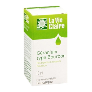 Essential oil of geranium bourbon 10ml - La Vie Claire