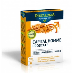 Capital homme prostate - urinary comfort/prostate health - Dietaroma