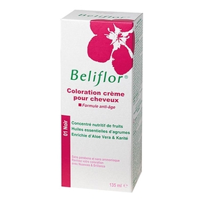 Beliflor n°1 Noir - coloration capillaire