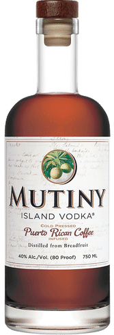 Mutiny island vodka coffee 80º 75 cl 