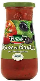 Sauce Olive Basilic Panzani 400 g  