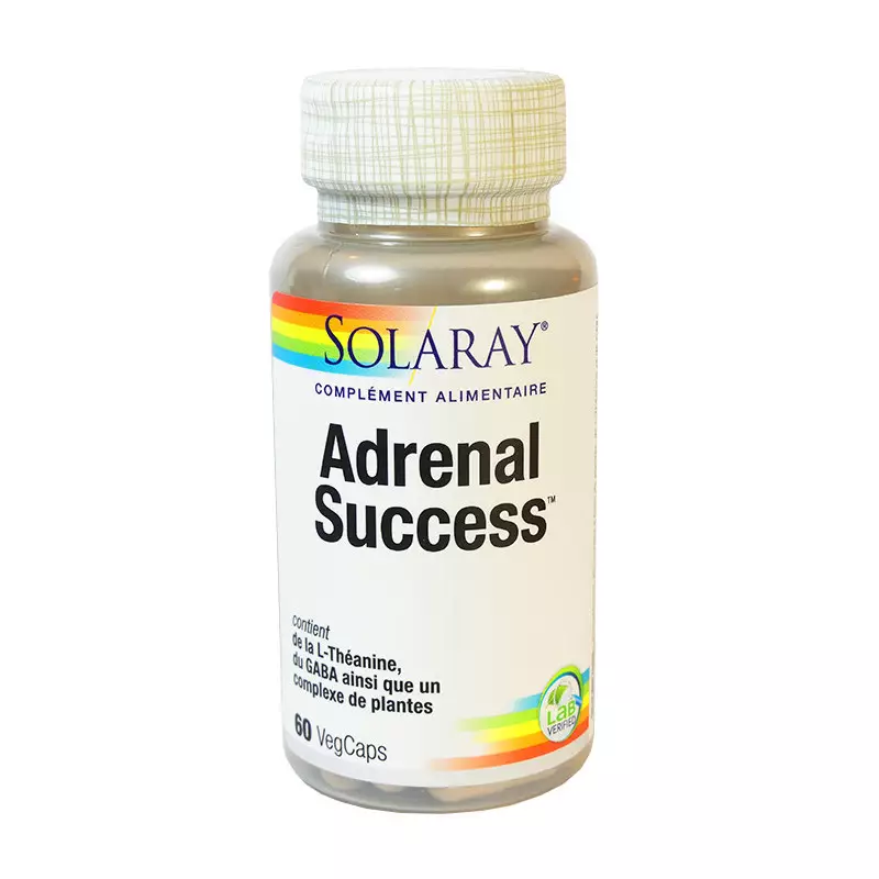 Adrenal success - Stress/sleep supplement - 60 units - Solaray