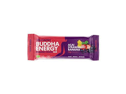 BUDDHA ENERGY BAR, ACAI, STRAWBERRY & BANANA  