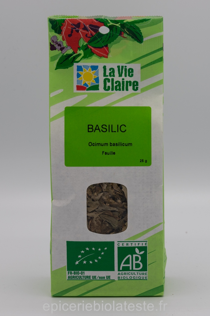 BASILIC FEUILLE SAC FRANCE 25G