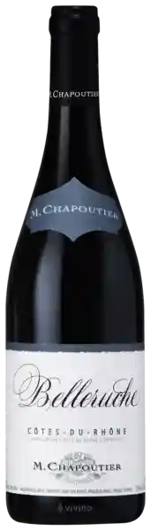 "Côtes du Rhône, Belleruche / M. Chapoutier  (Grenache, Syrah)" 2022 - 75 cl