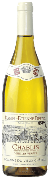 Chablis vieilles vignes 2020, daniel-etienne defaix, 75cl