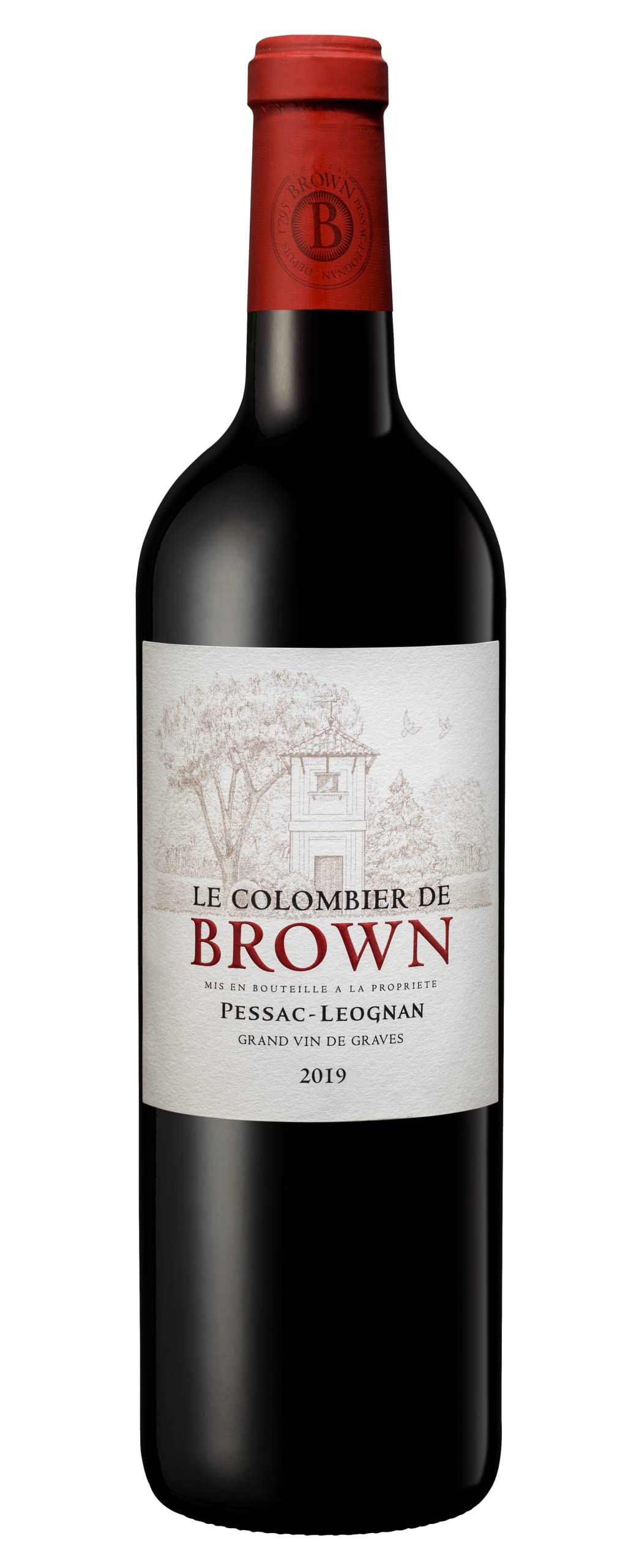 Colombier de brown 2019 - pessac leognan 75cl  