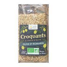 CROQUANTS OLIVE ET ROMARIN