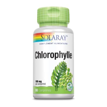 Chlorophyll 100mg 90 units - digestive comfort/detox - Solaray