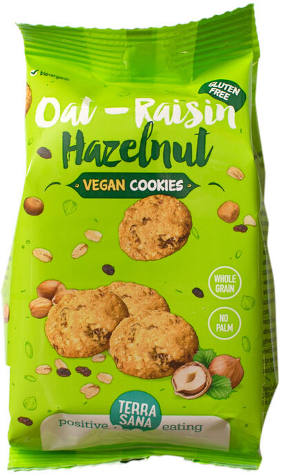 Vegan Oai Raisin Walnut Cookies