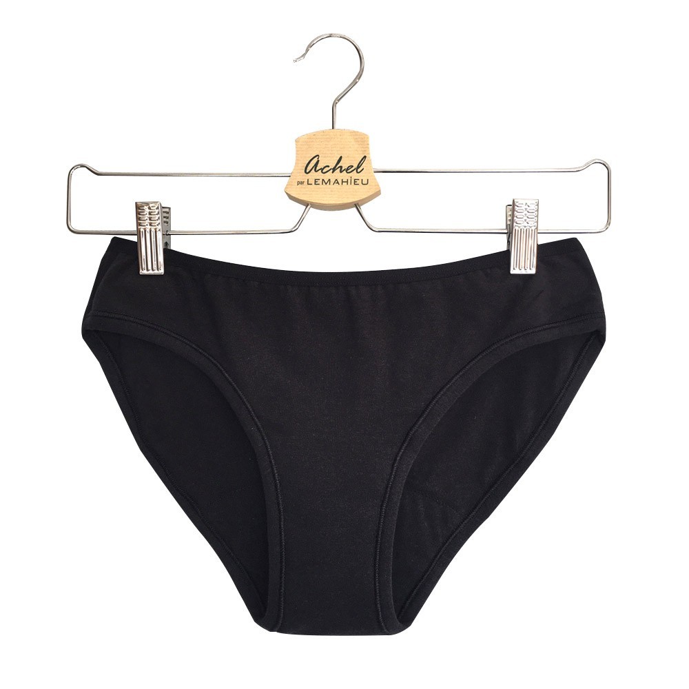 Culotte Menstruelle Noire Achel Taille S