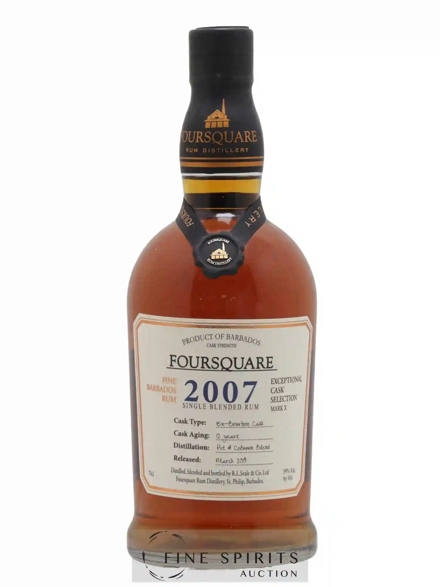 Foursquare Patrimonio 12 Ans  2007 70cl
