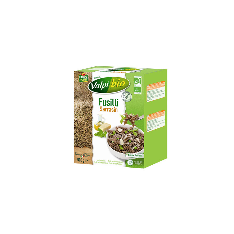 Fusilli sarrasin bio s/gluten