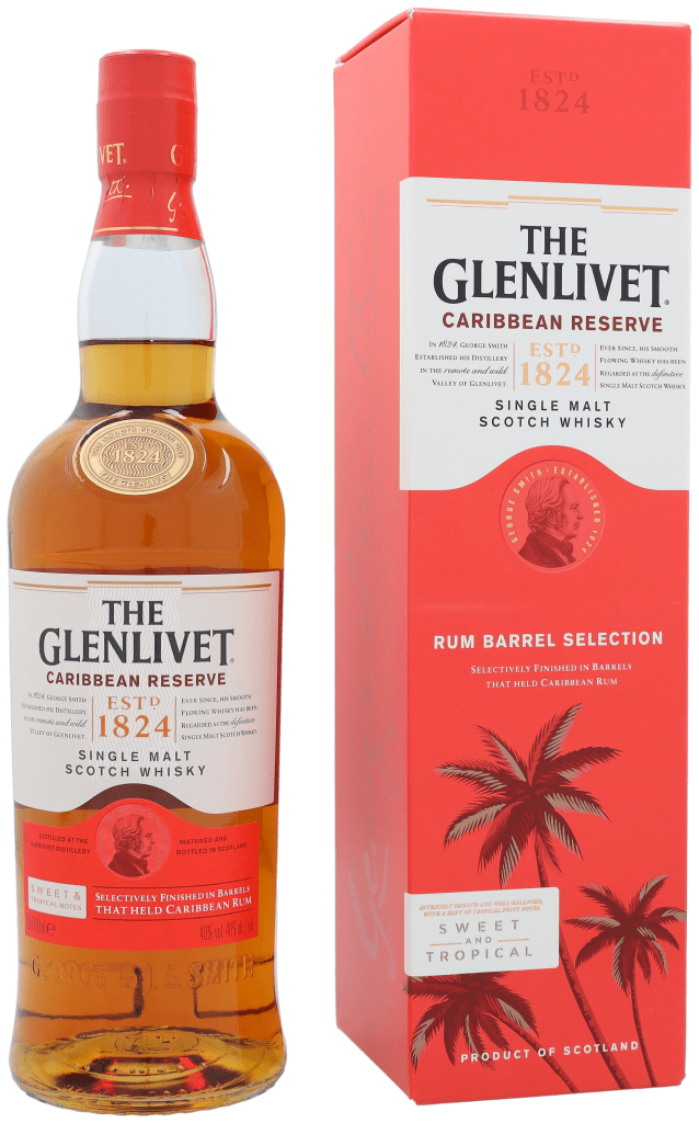 Glenlivet Caribbean Reserve / giftbox (0.75L)