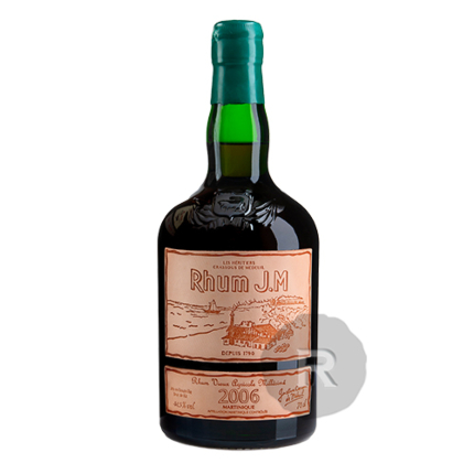 Jm rhum vieux 15 ans 2006 70 cl 41,5Â°