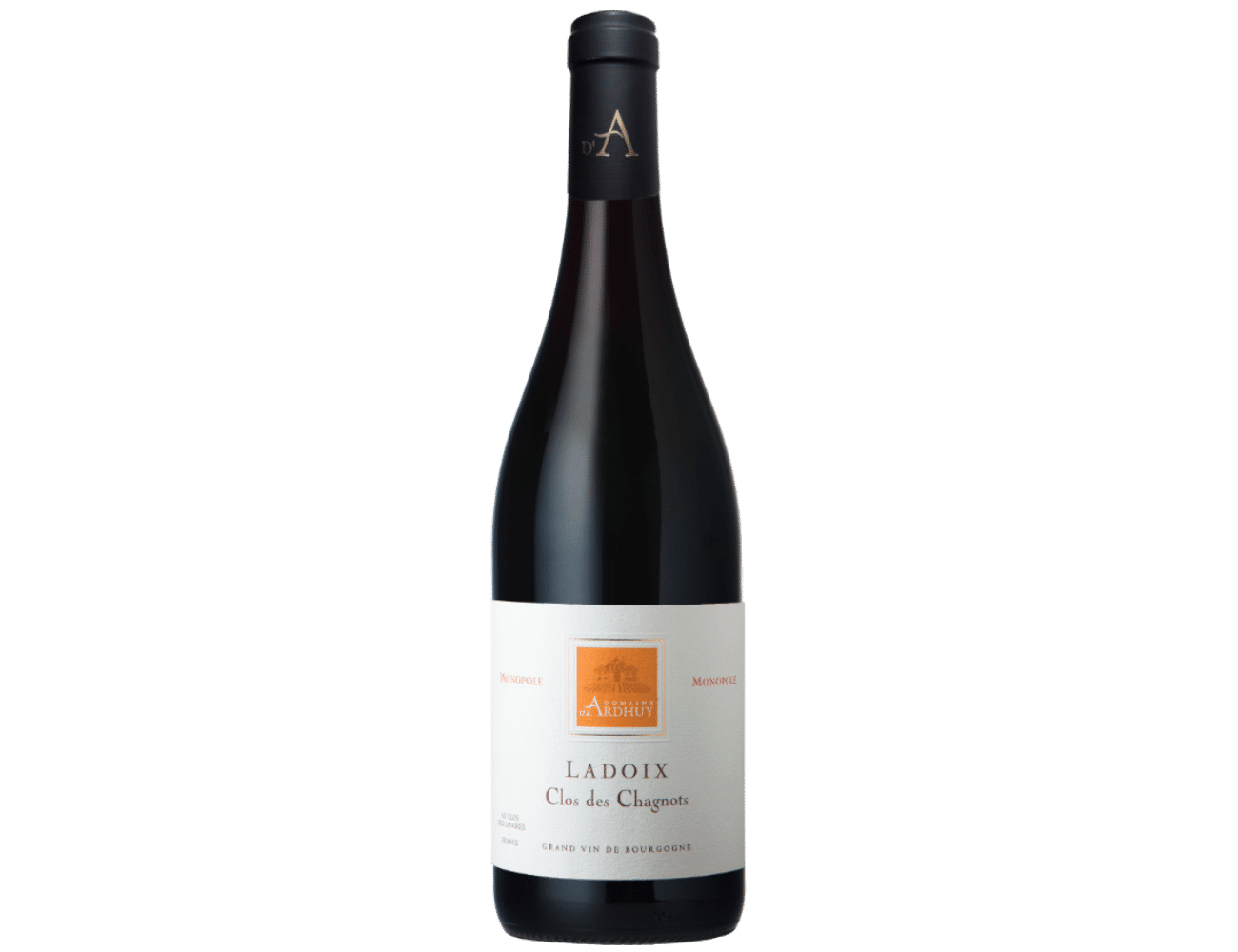 Ladoix rouge clos des chagnots monopole 2021, domaine d’ardhuy, 75cl