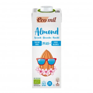 LAIT AMANDE CALCIUM SS SUCRE 1L ECOMIL