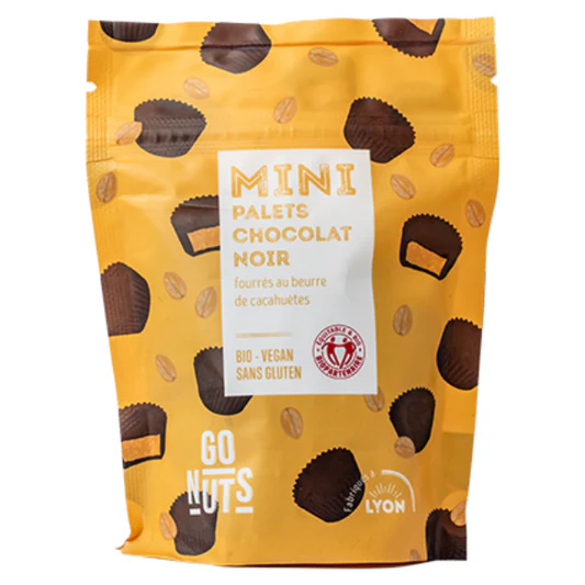 GO NUTS MINI DARK CHOCOLATE PUCK