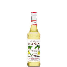 Monin sirop de vanille 75 cl bouteille verre  