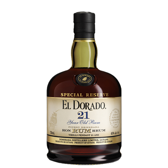 Rhum el dorado 21 yo 1l