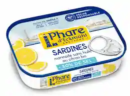 Salt-reduced LEMON SARDINE WITHOUT OIL