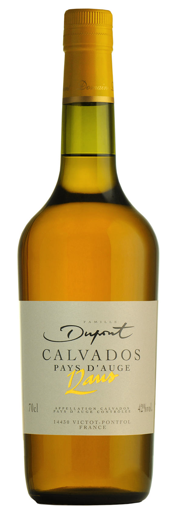 Calvados famille dupont, 12 ans 42%, 70cl  