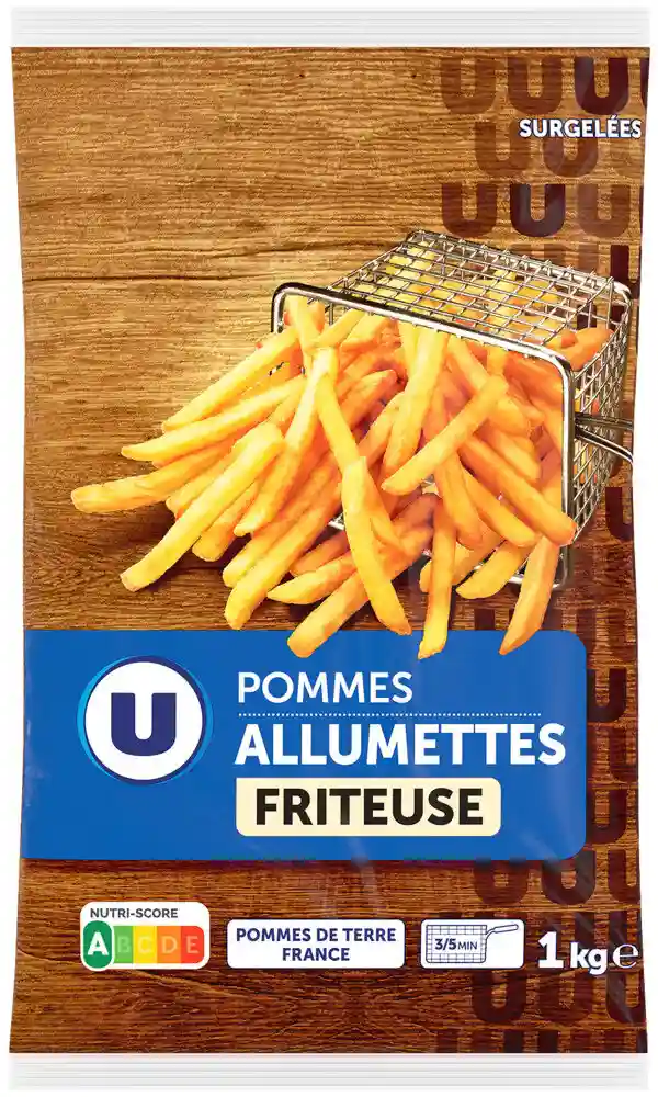 Frites allumettes spécial friteuse U