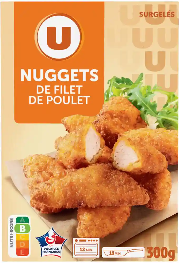 Chicken fillet nuggets U