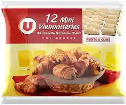 Mini viennoiseries pur beurre prêtes à cuire U