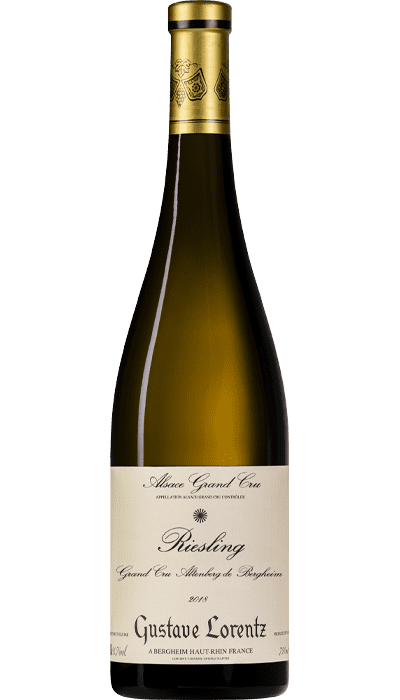 Riesling bio, grand cru altenberg de bergheim, vieilles vignes, 2016, gustave lorentz, 75cl  