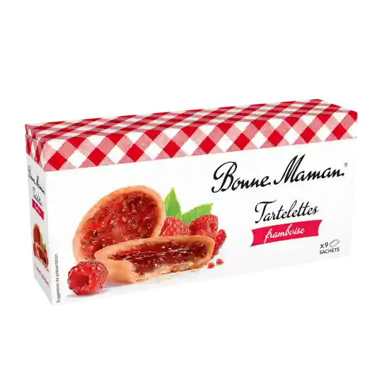 Tartelettes framboise Bonne maman 