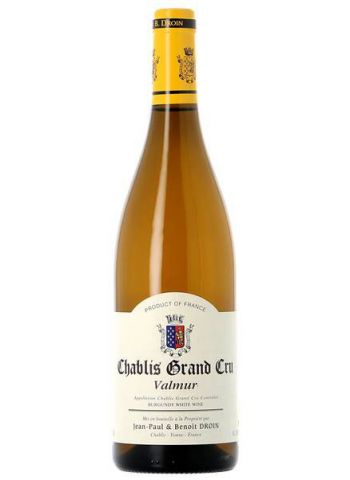 Chablis grand cru valmur 2022, jp et benoit droin, 75cl 